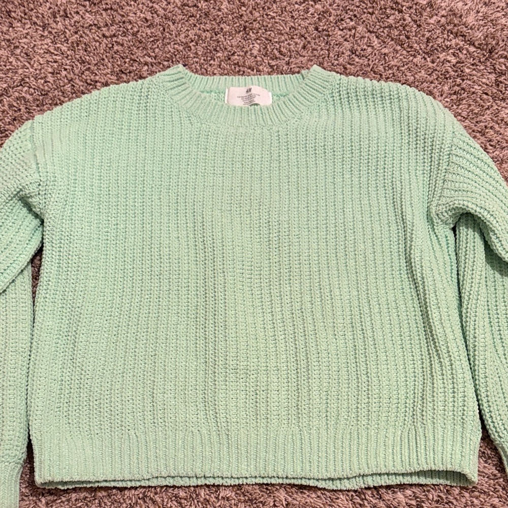 H&M Mint Green Kids Sweater